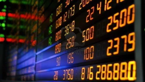 8622626 display of stock market quotes 1