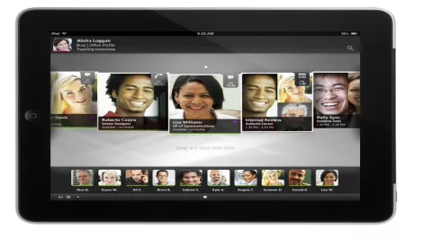 Cross-device collaboration from Alcatel-Lucent
