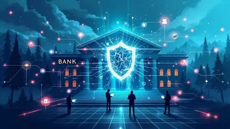 Large european bank building shattered digital shield hackers supply chain cyber threats europe