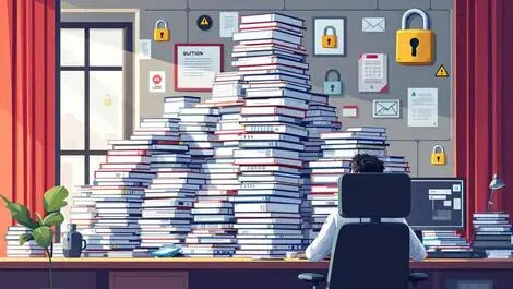 British office digital file overflow it professional compliance security