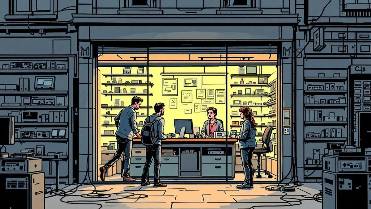 Uk high street shop worried owners empty shelves disconnected tech