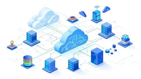 Interconnected servers data centers cloud integration seamless migration storage it