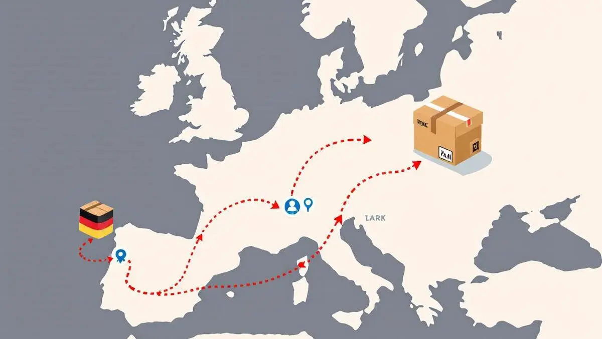 Uk online retail package journey europe returns customs tariffs