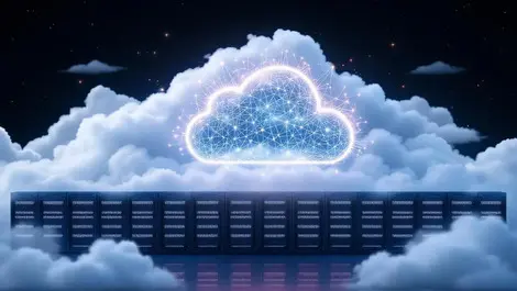 Modern data center cloud ai neural network it services growth