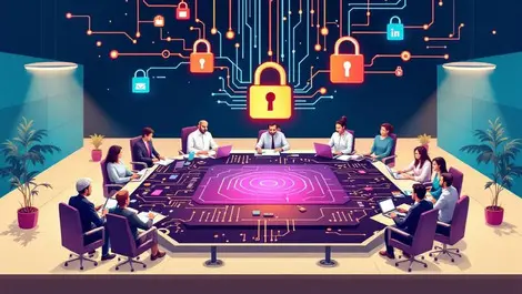 Indian ai governance hall circuit table data security upskilling