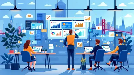 Editorial professional services cloud workflow dashboards startup growth