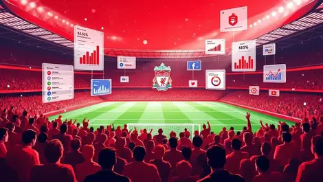 Liverpool stadium fan analytics digital marketing dashboard