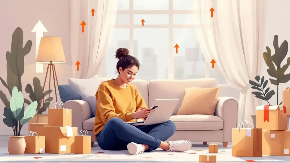 UK online retail spending rises 10.5% in March